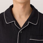 Marshmallow Gauze pyjamas in Black