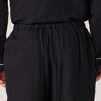Marshmallow Gauze pyjamas in Black