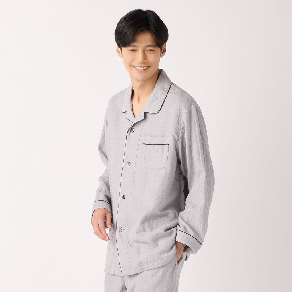 Marshmallow Gauze pyjamas in Grey