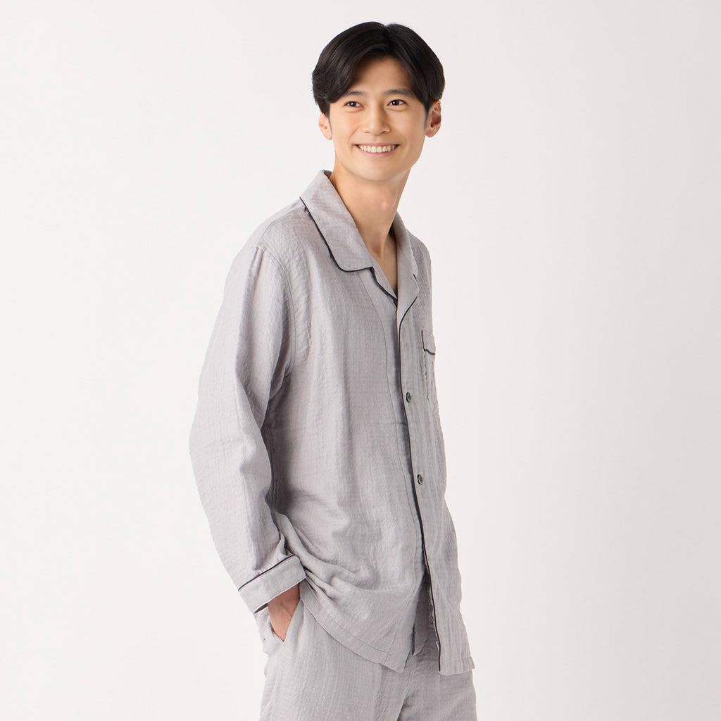 Marshmallow Gauze pyjamas in Grey