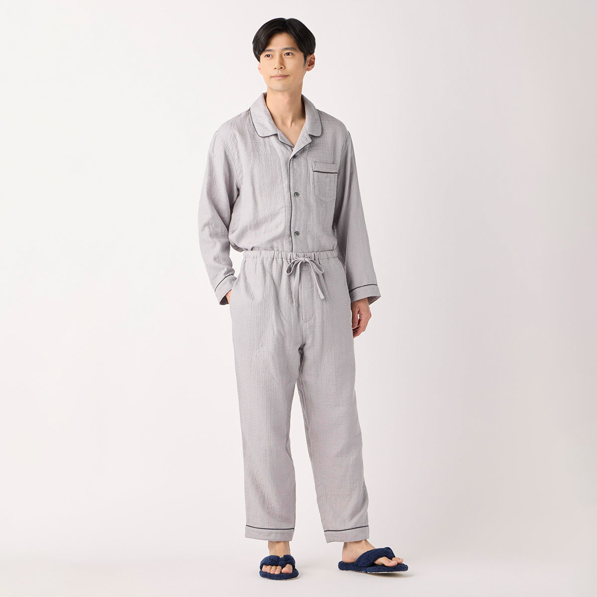 Marshmallow Gauze pyjamas in Grey