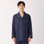 Marshmallow Gauze pyjamas in Navy