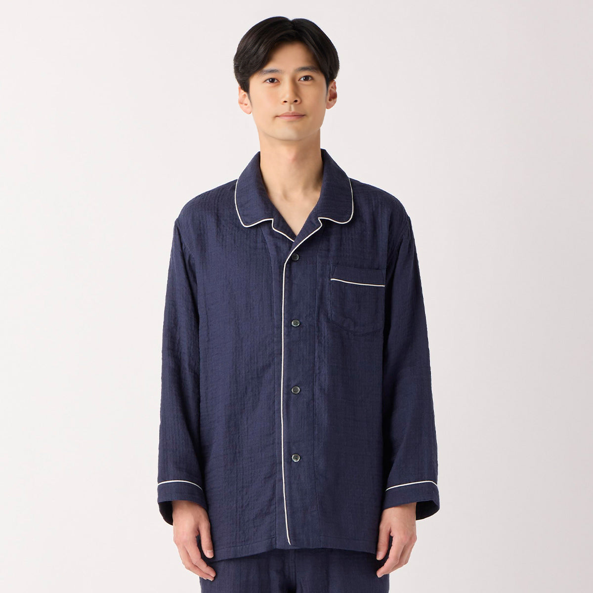 Marshmallow Gauze pyjamas in Navy