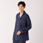 Marshmallow Gauze pyjamas in Navy