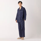 Marshmallow Gauze pyjamas in Navy