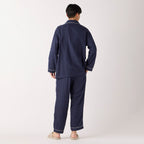 Marshmallow Gauze pyjamas in Navy