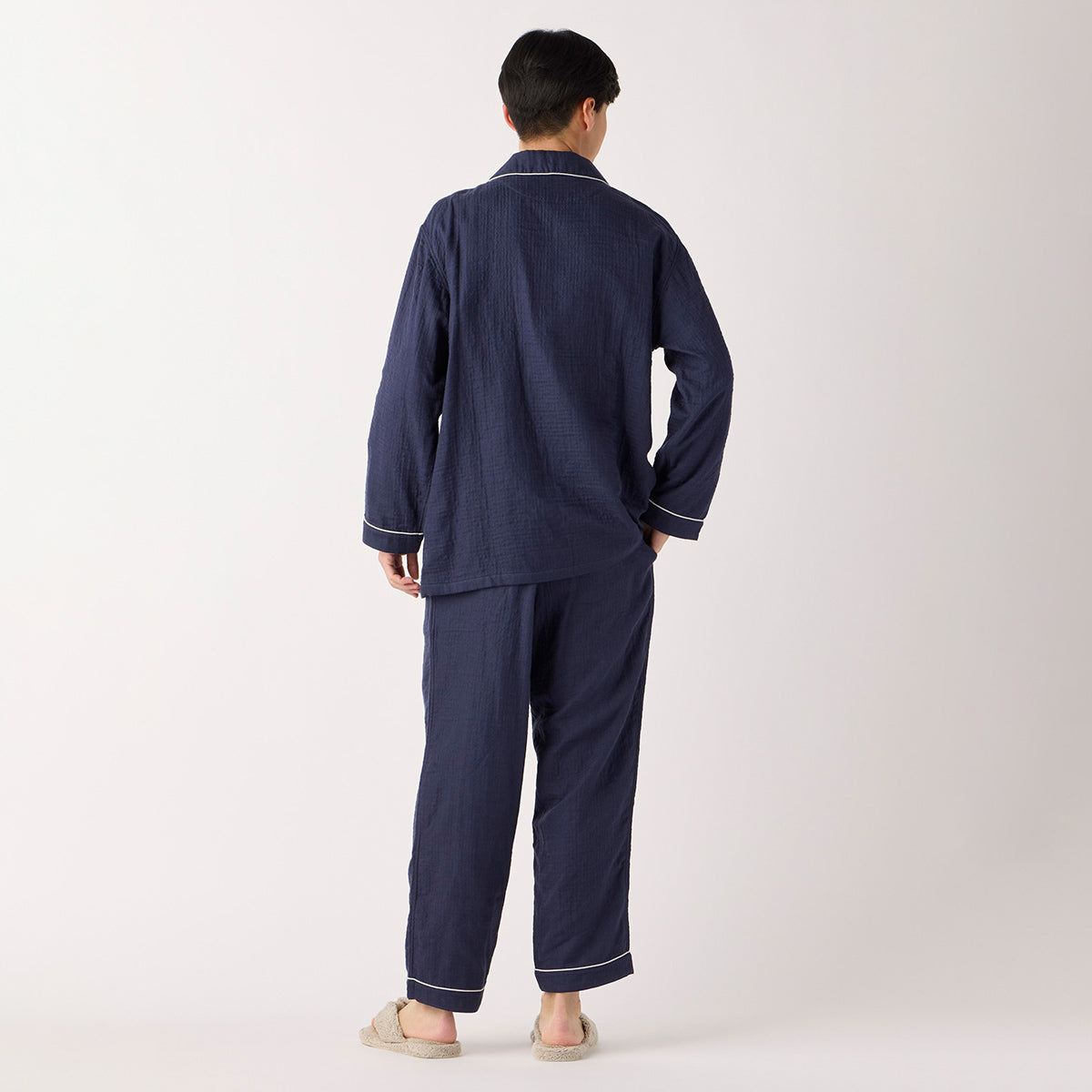 Marshmallow Gauze pyjamas in Navy