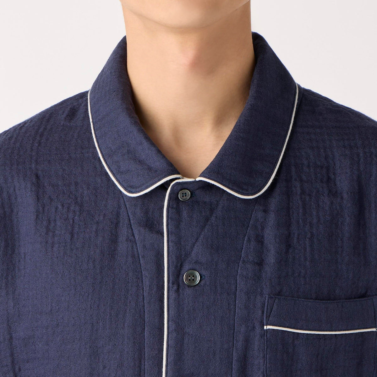 Marshmallow Gauze pyjamas in Navy