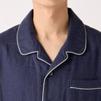 Marshmallow Gauze pyjamas in Navy