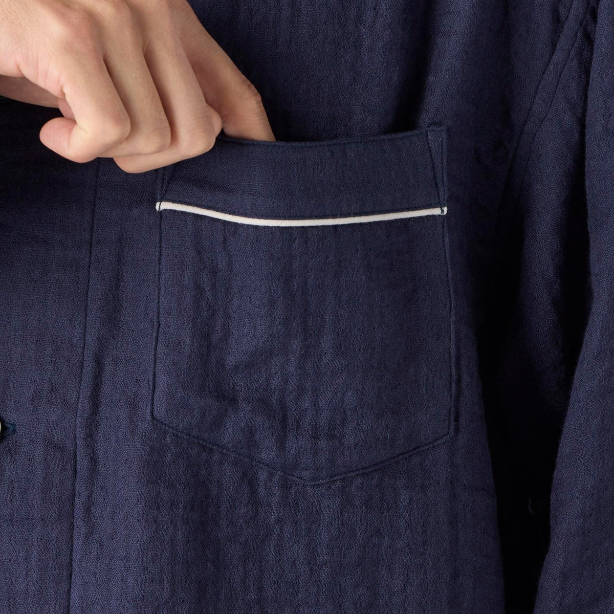 Marshmallow Gauze pyjamas in Navy