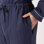 Marshmallow Gauze pyjamas in Navy