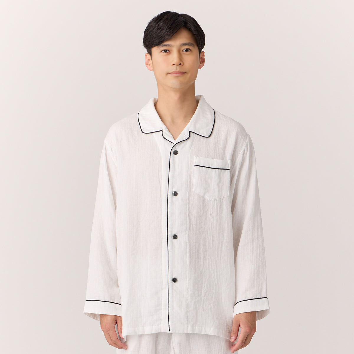 Marshmallow Gauze pyjamas in White