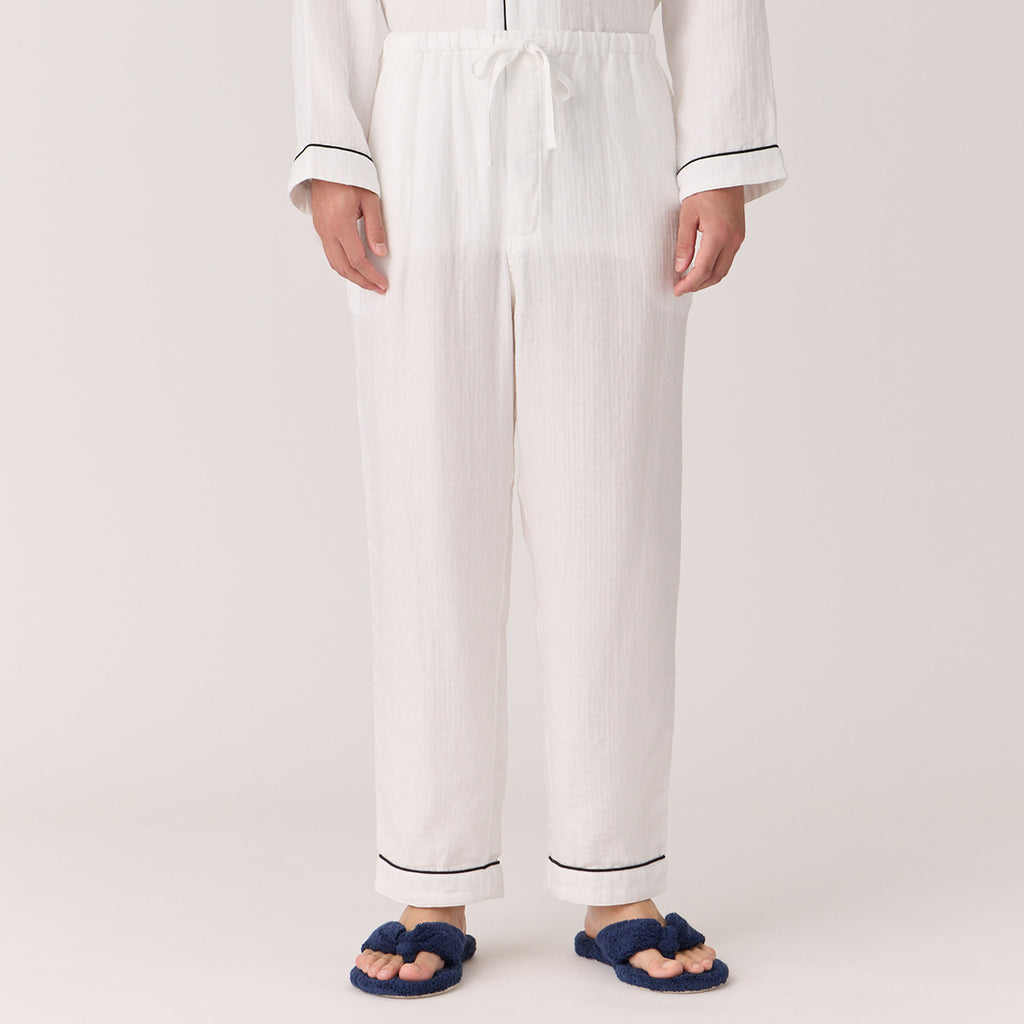 Marshmallow Gauze pyjamas in White