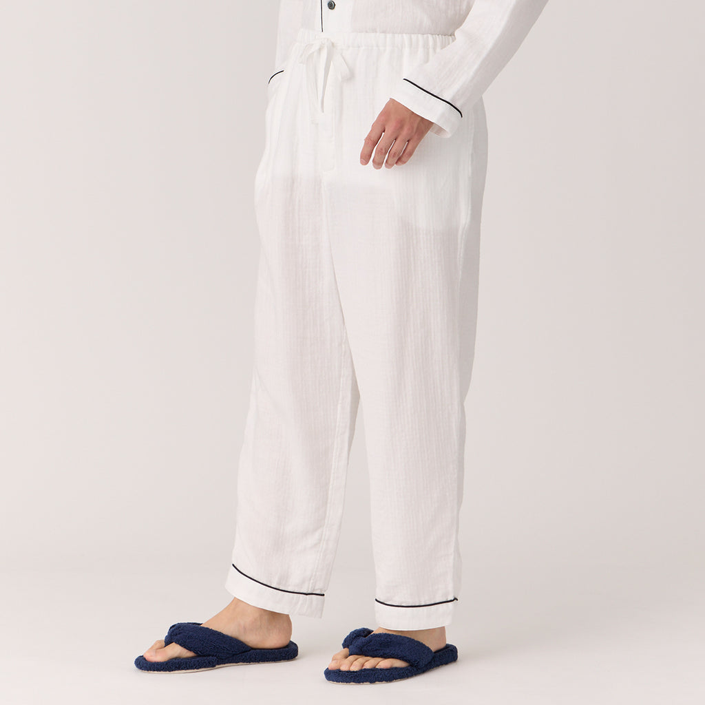 Marshmallow Gauze pyjamas in White