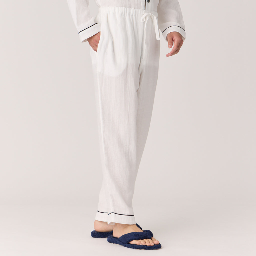 Marshmallow Gauze pyjamas in White
