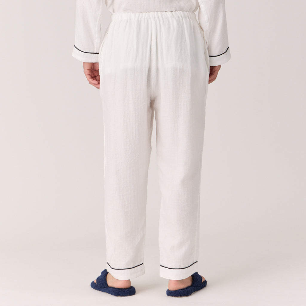 Marshmallow Gauze pyjamas in White