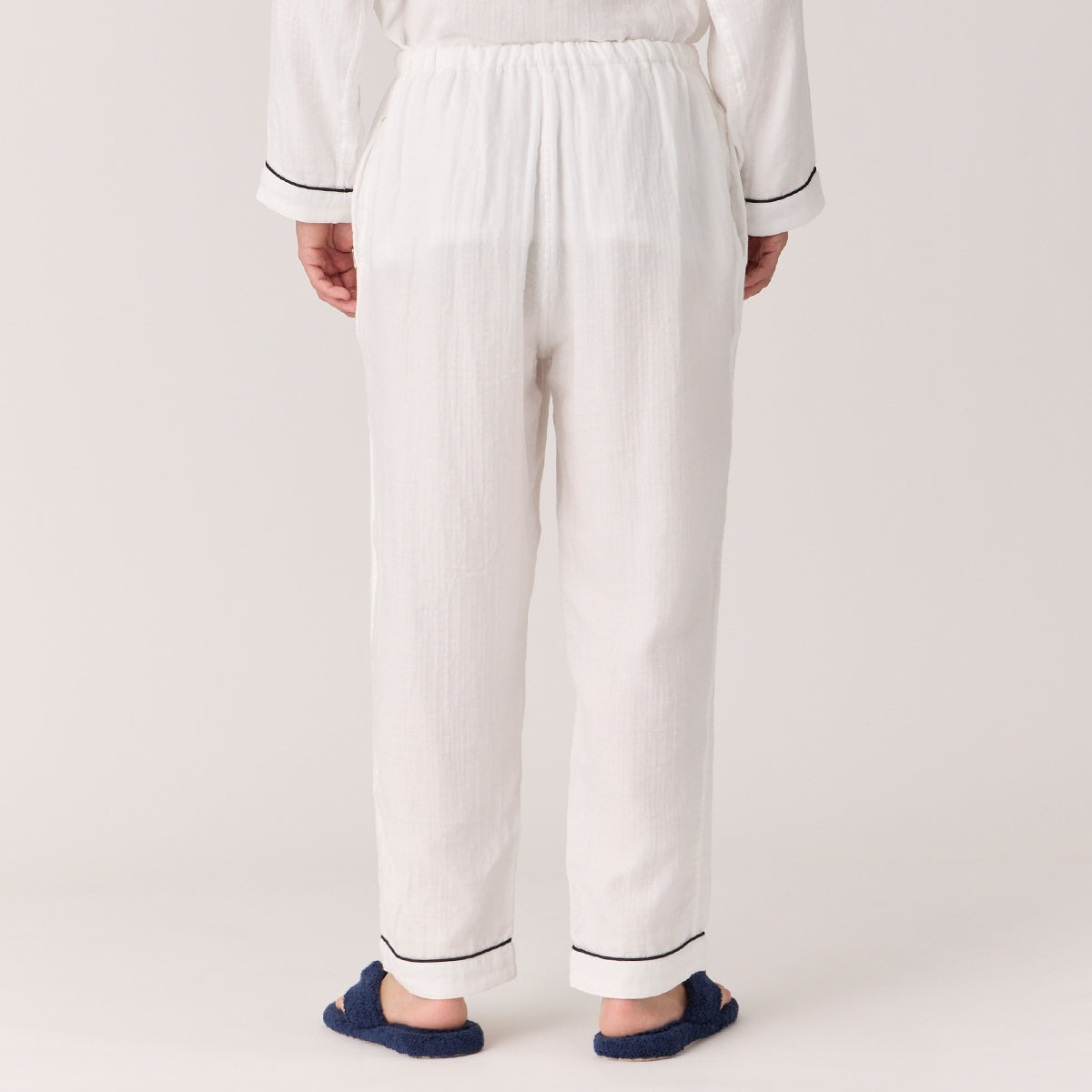 Marshmallow Gauze pyjamas in White
