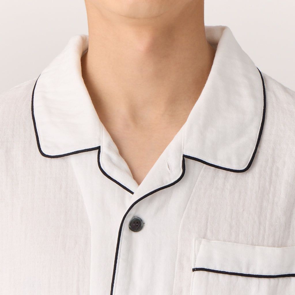 Marshmallow Gauze pyjamas in White