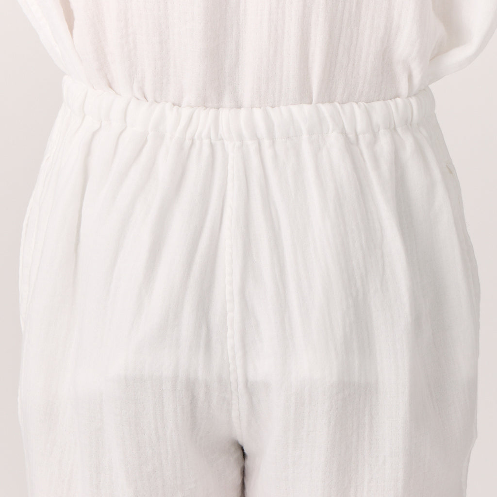 Marshmallow Gauze pyjamas in White