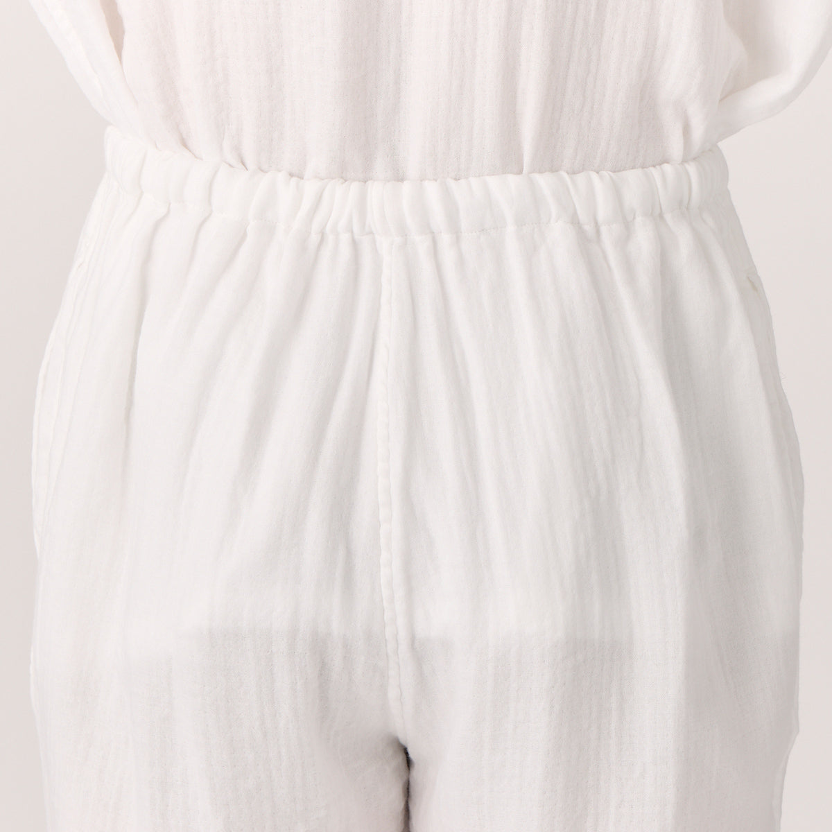 Marshmallow Gauze pyjamas in White