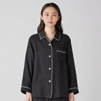 Marshmallow Gauze pyjamas in Black