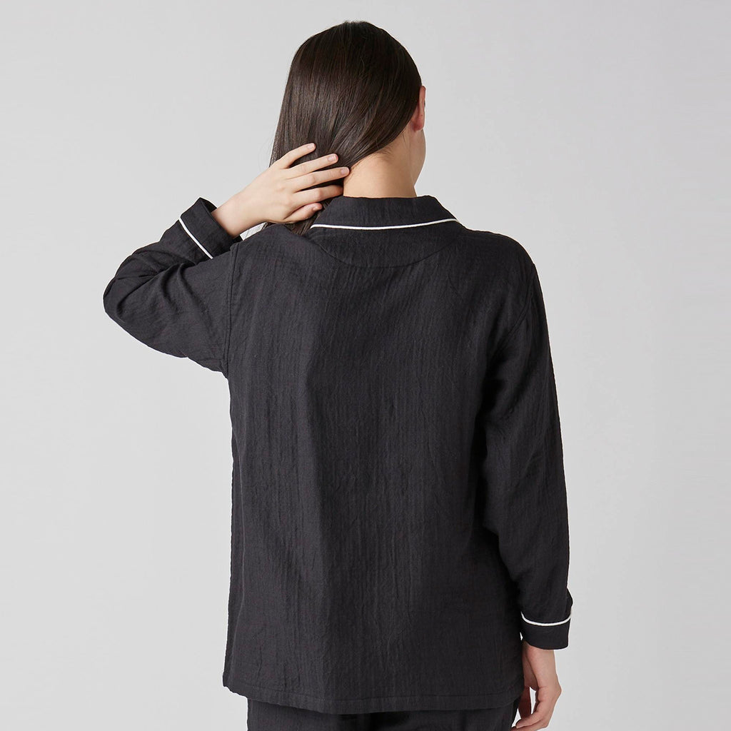 Marshmallow Gauze pyjamas in Black