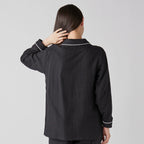 Marshmallow Gauze pyjamas in Black