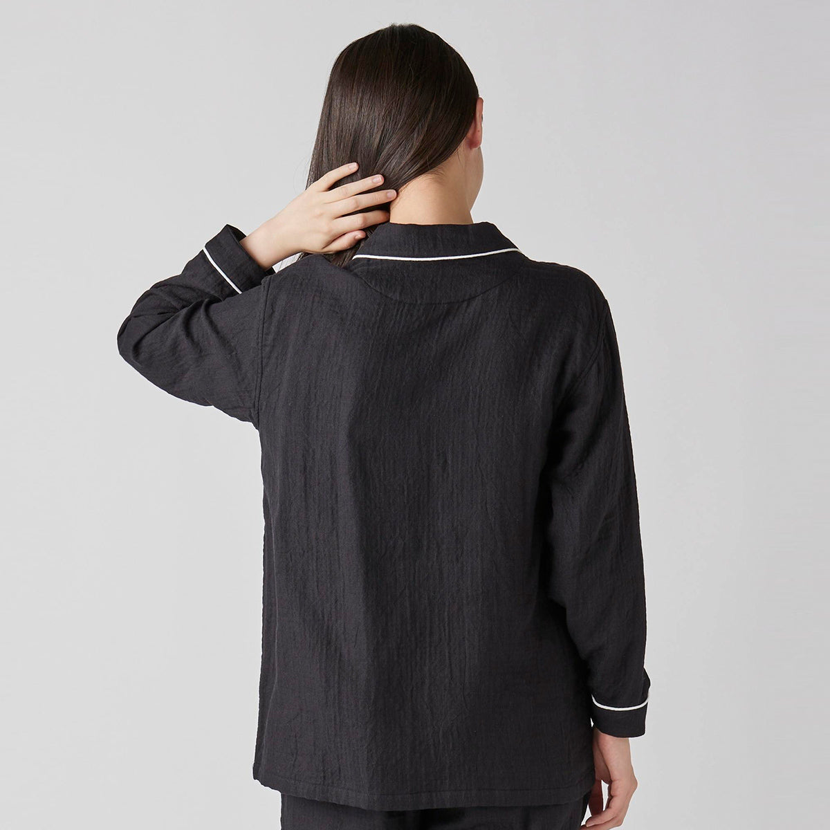 Marshmallow Gauze pyjamas in Black