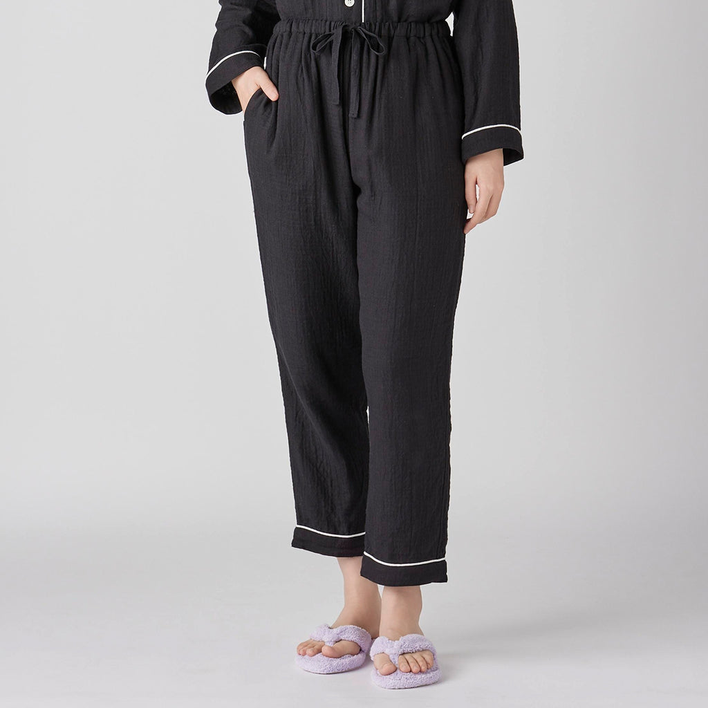Marshmallow Gauze pyjamas in Black