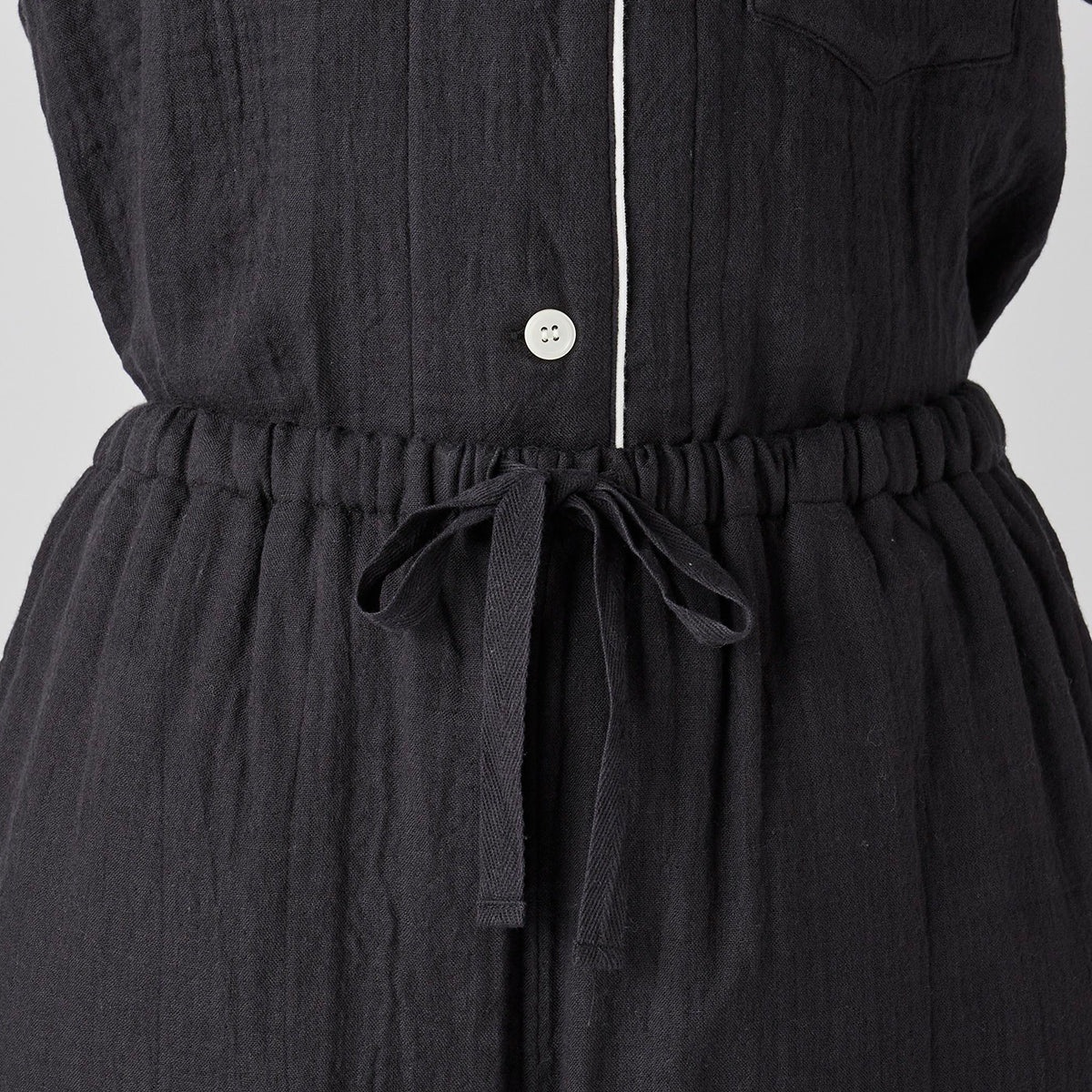 Marshmallow Gauze pyjamas in Black