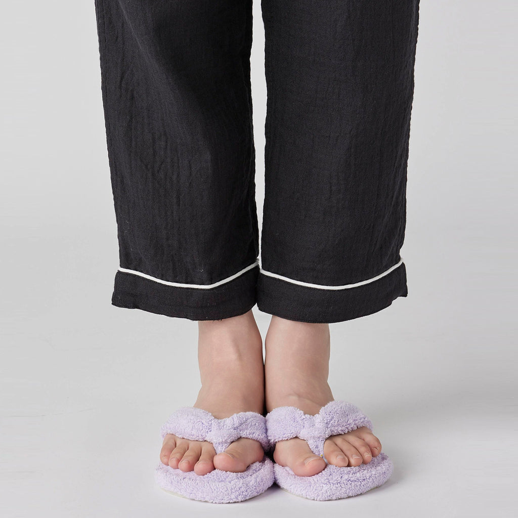 Marshmallow Gauze pyjamas in Black