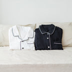 Marshmallow Gauze pyjamas in Black