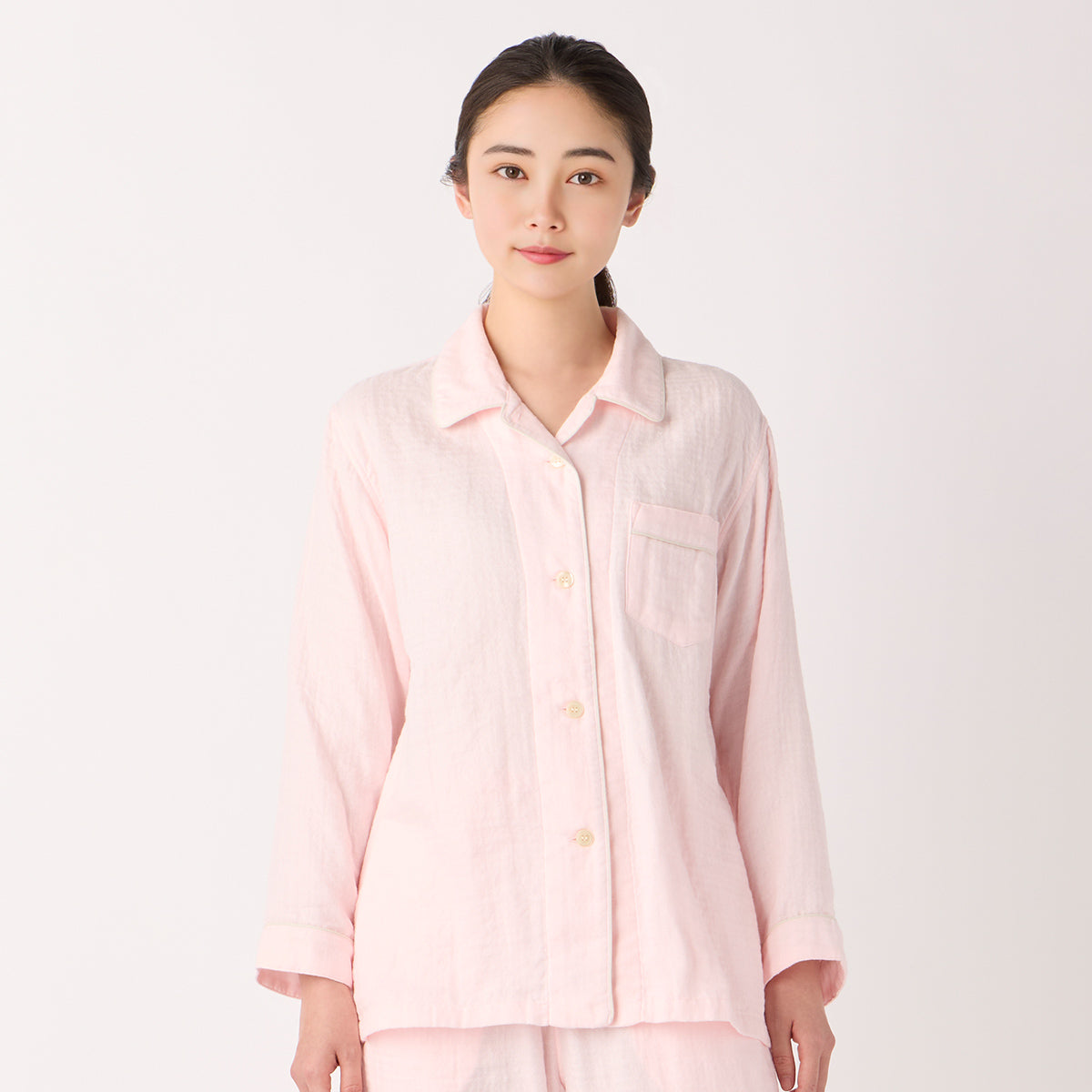 Marshmallow Gauze pyjamas in Light Pink