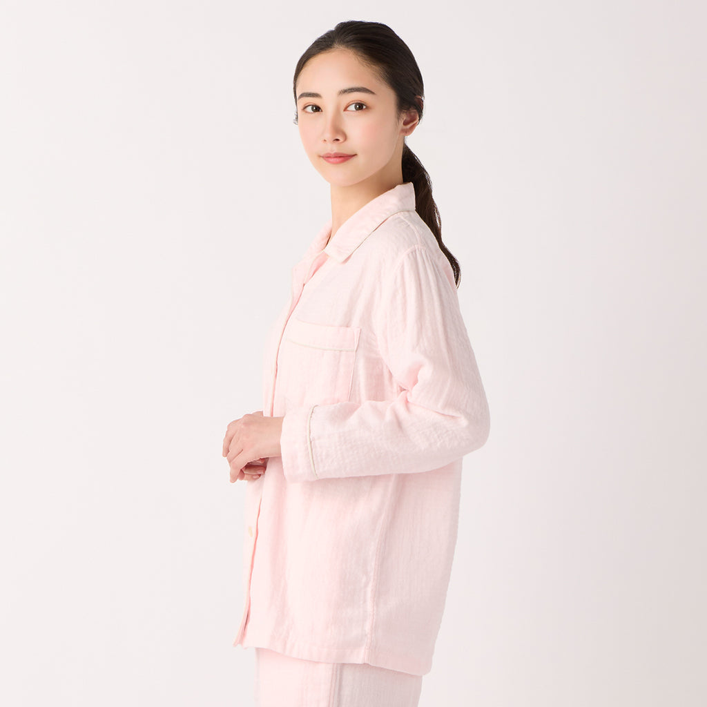 Marshmallow Gauze pyjamas in Light Pink