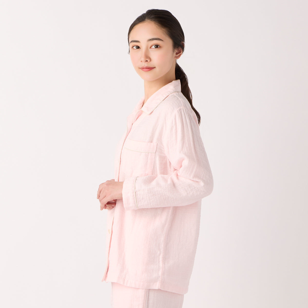 Marshmallow Gauze pyjamas in Light Pink