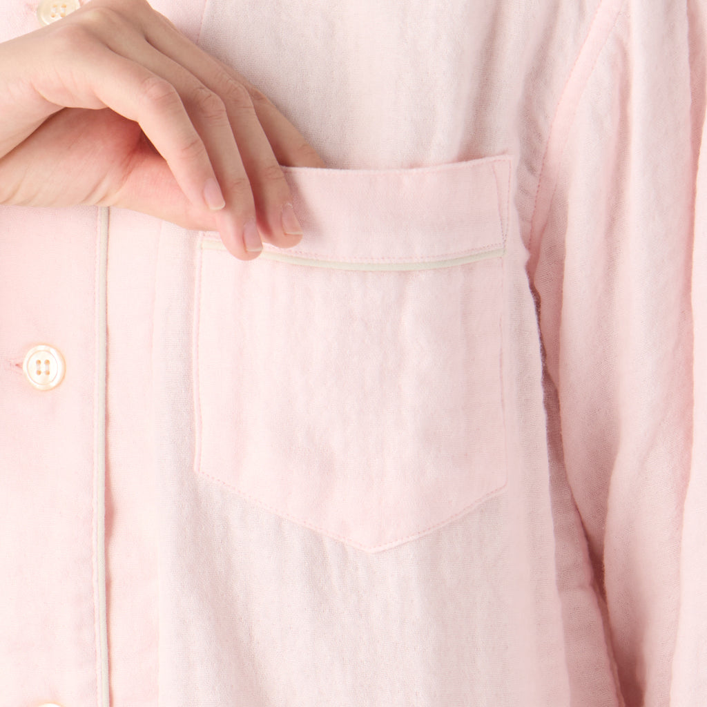 Marshmallow Gauze pyjamas in Light Pink