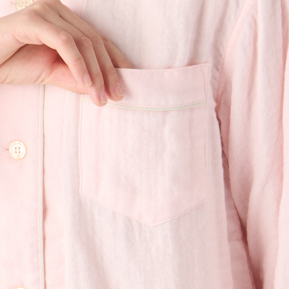 Marshmallow Gauze pyjamas in Light Pink