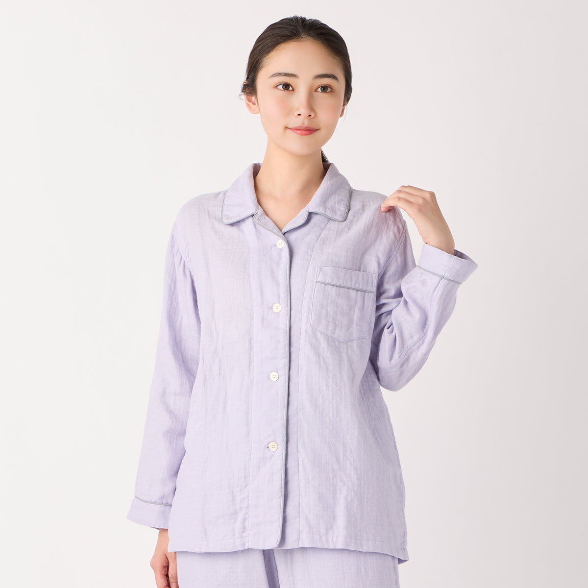 Marshmallow Gauze pyjamas in Violet