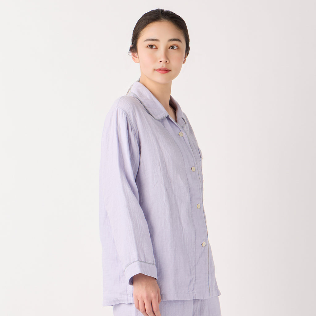 Marshmallow Gauze pyjamas in Violet