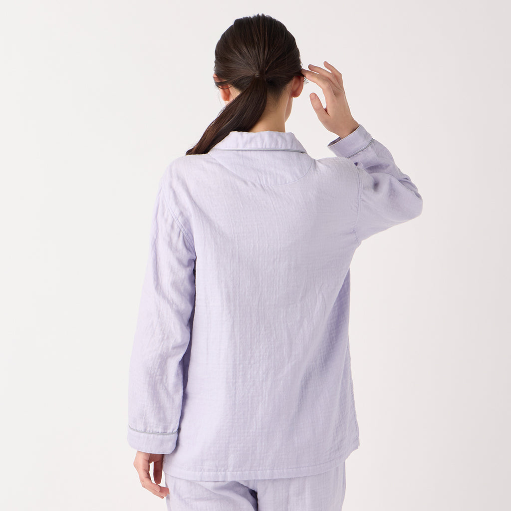 Marshmallow Gauze pyjamas in Violet