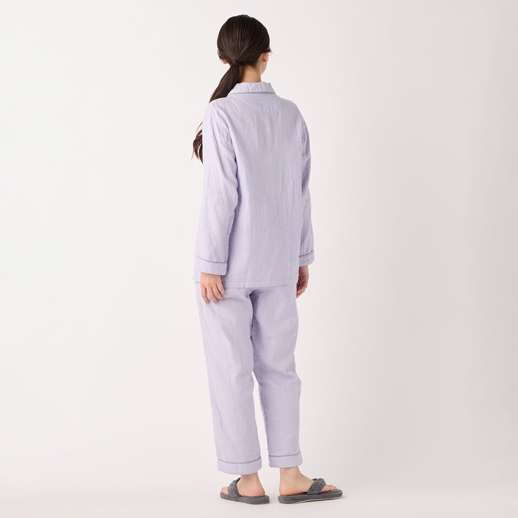 Marshmallow Gauze pyjamas in Violet