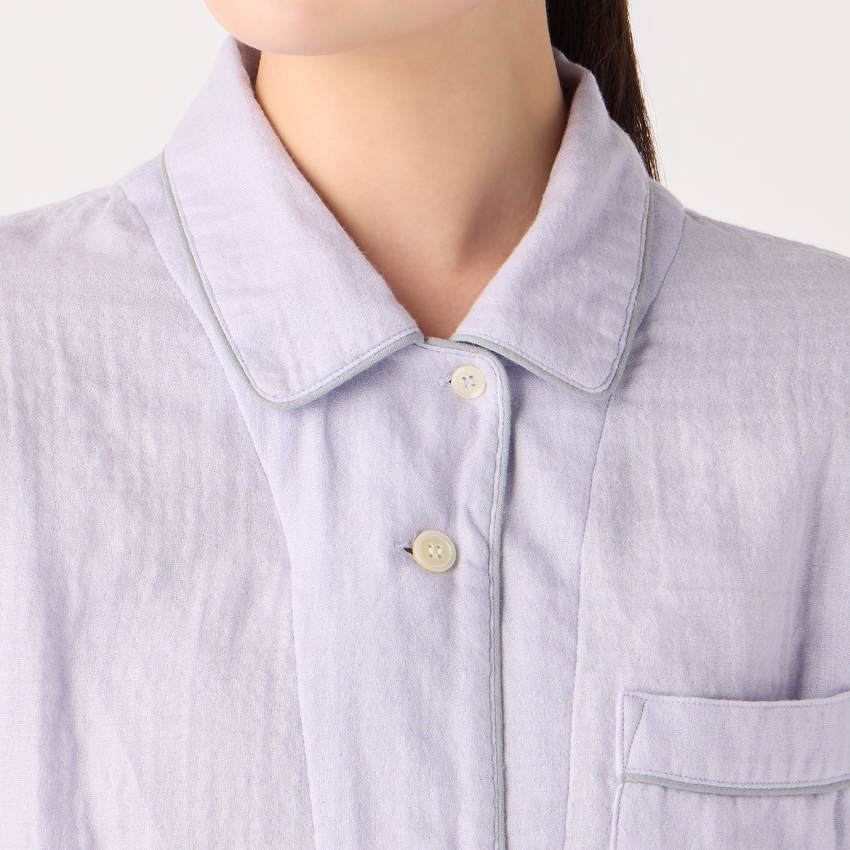 Marshmallow Gauze pyjamas in Violet