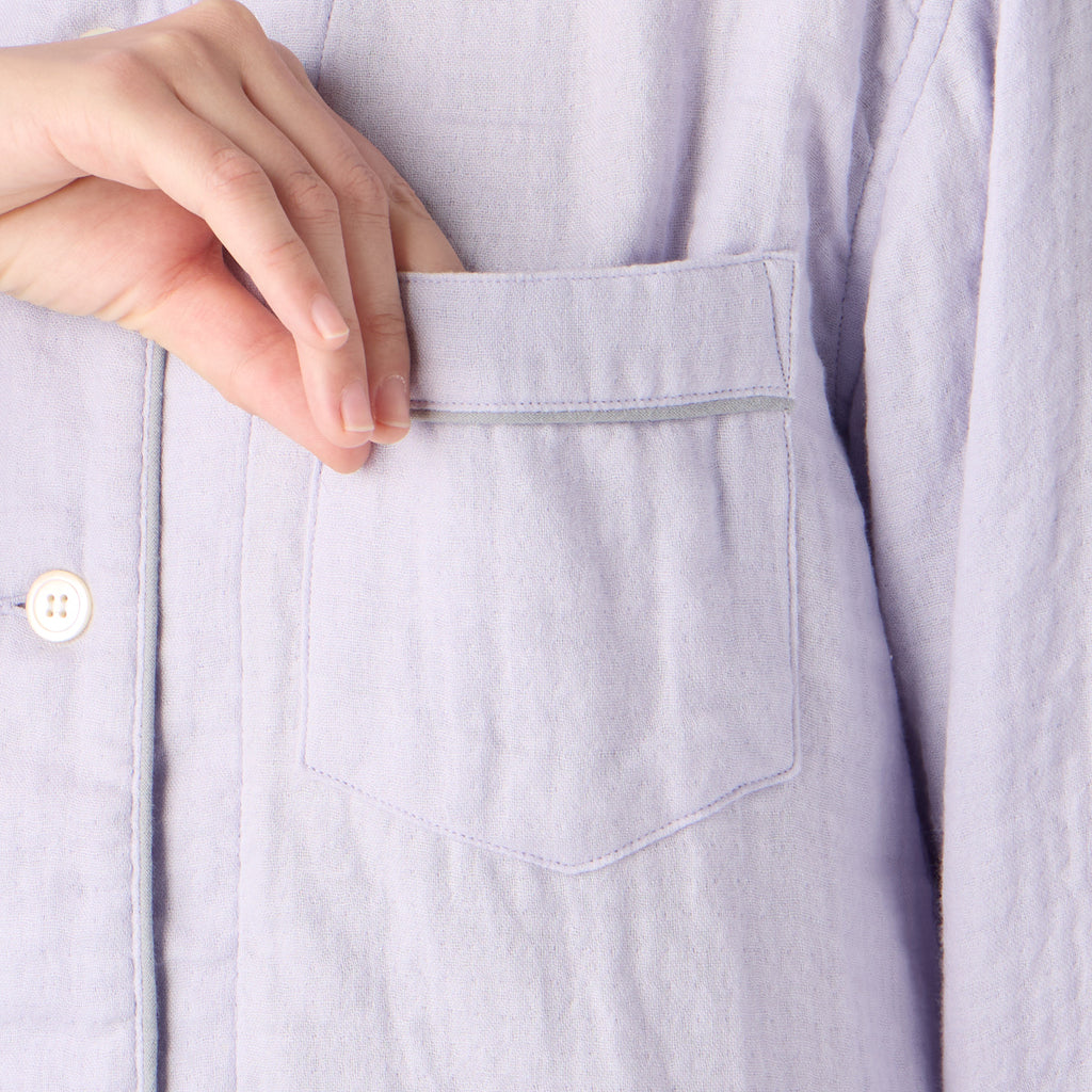 Marshmallow Gauze pyjamas in Violet