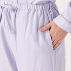 Marshmallow Gauze pyjamas in Violet