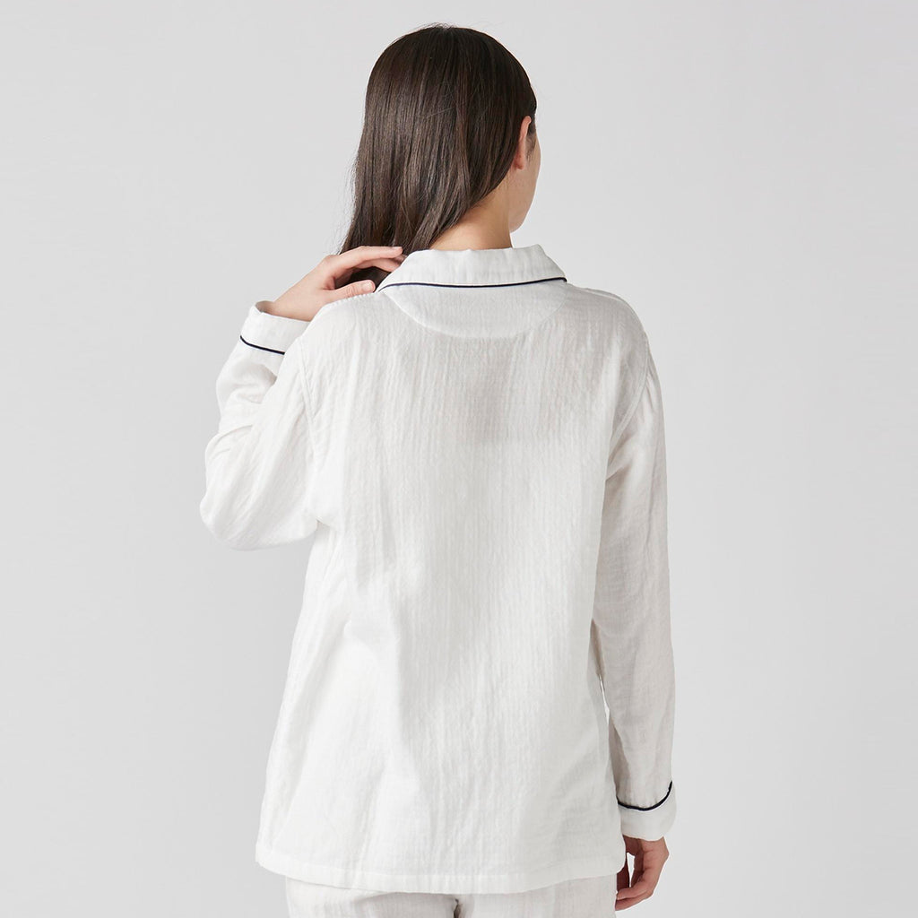 Marshmallow Gauze pyjamas in White