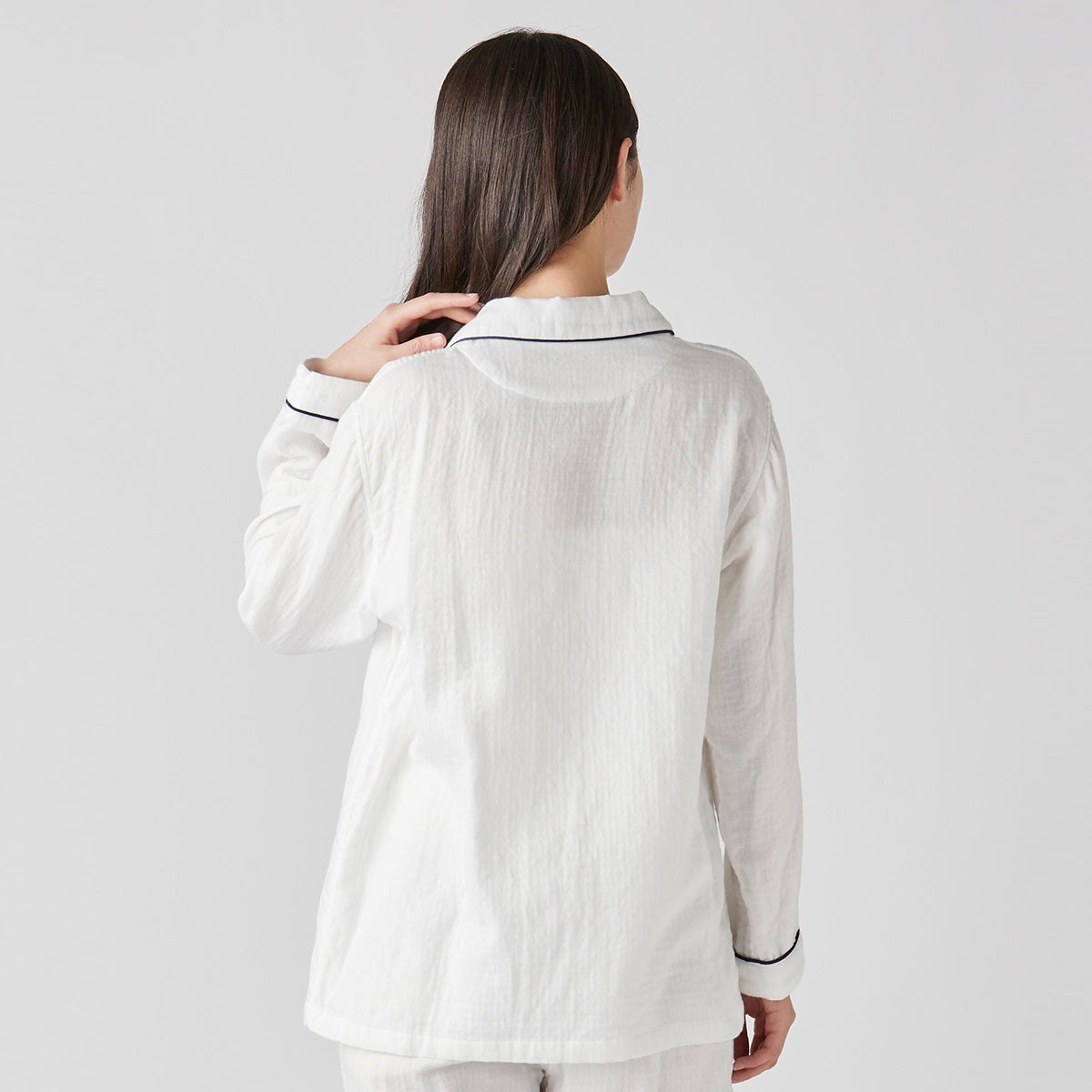 Marshmallow Gauze pyjamas in White