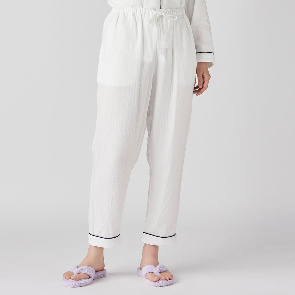 Marshmallow Gauze pyjamas in White