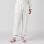 Marshmallow Gauze pyjamas in White