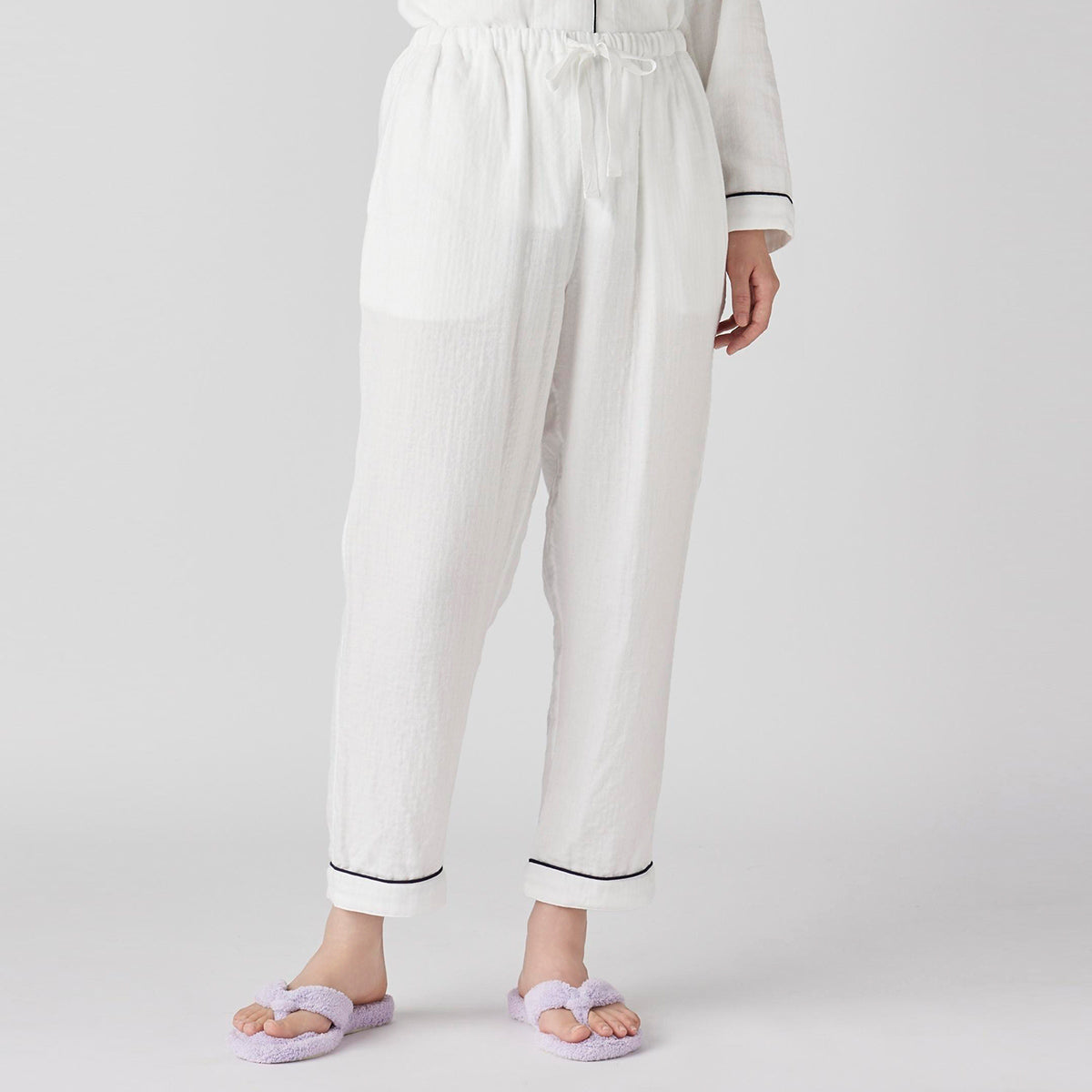 Marshmallow Gauze pyjamas in White