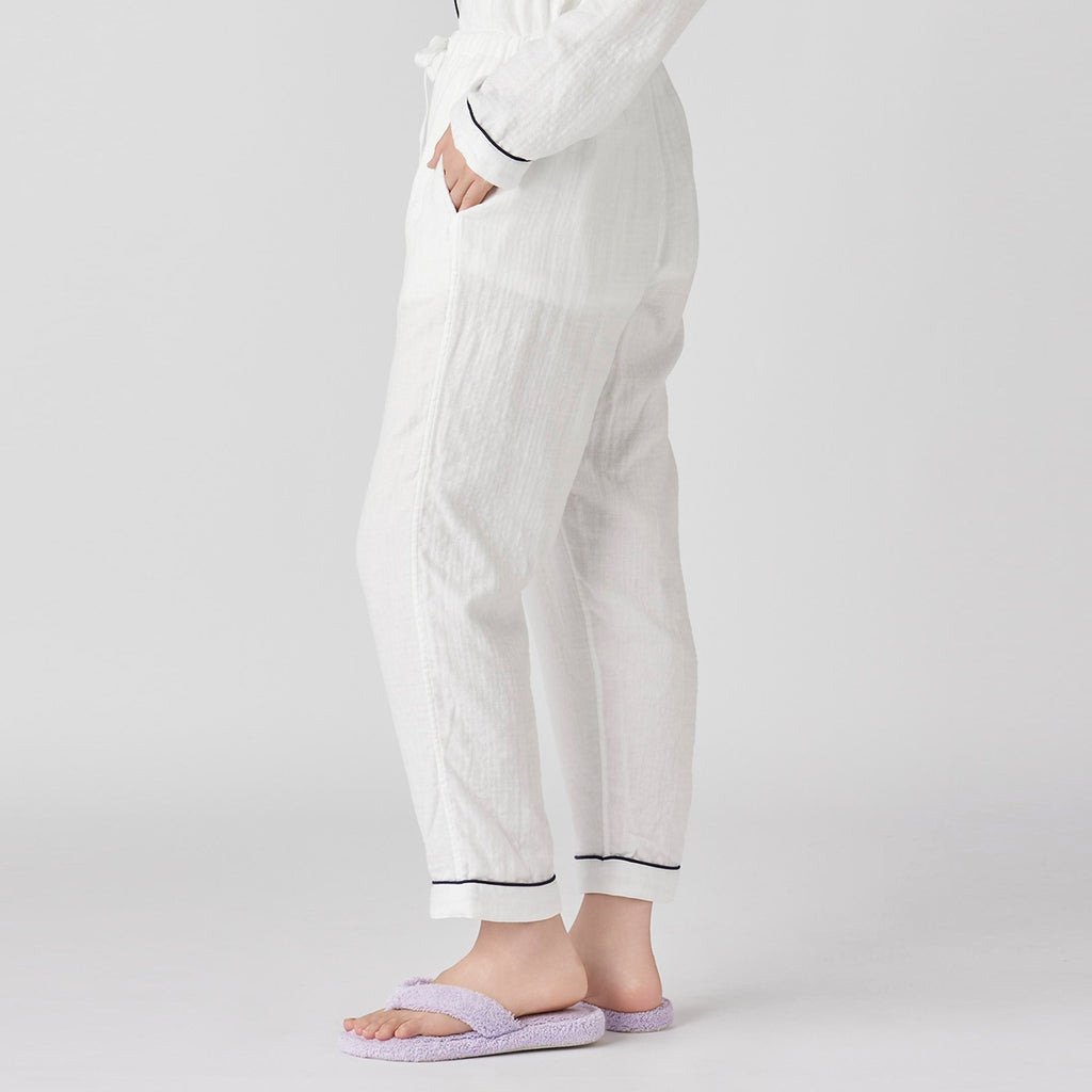Marshmallow Gauze pyjamas in White